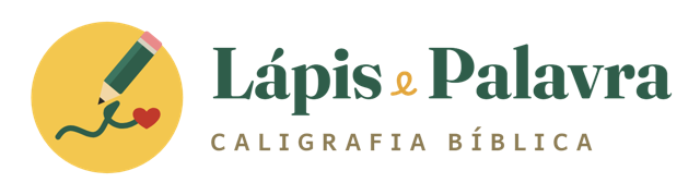 Lápis e Palavra · Caligrafia Bíblica
